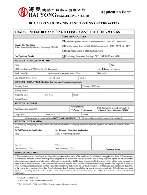 Builder Certificate in Plumbing & Pipefitting .